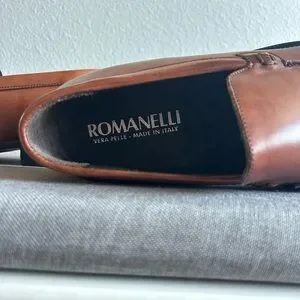 Authentic Romanelli Italian Leather Shoes Size 44 (USA 11) 9402__13798.1499462236.jpg?c=2 main image 4